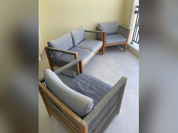 Patio Furniture - Gray  - Patio Chairs  -Number Of Seats 4