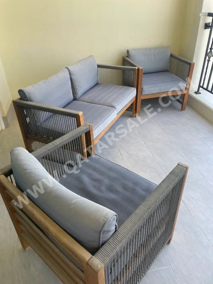 Patio Furniture - Gray  - Patio Chairs  -Number Of Seats 4