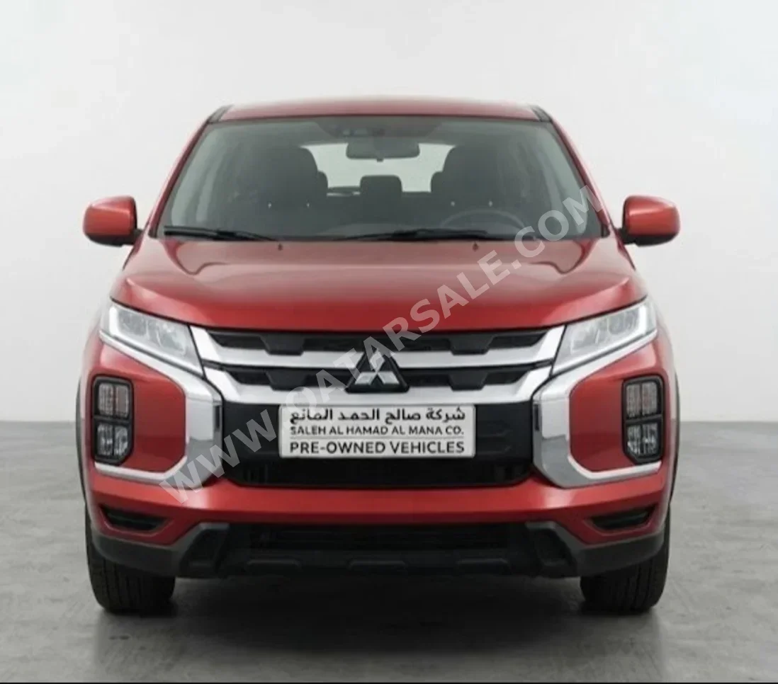 Mitsubishi  ASX  2021  Automatic  134,628 Km  4 Cylinder  Front Wheel Drive (FWD)  SUV  Red