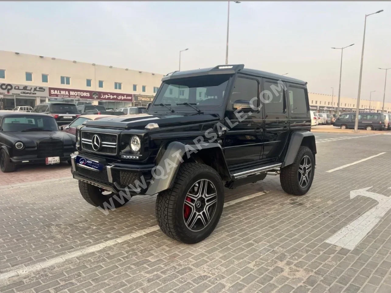 Mercedes-Benz G-Class 500 4X4 2016 Automatic 180,000 Km 8 Cylinder Four Wheel Drive (4WD) SUV Black — image 1