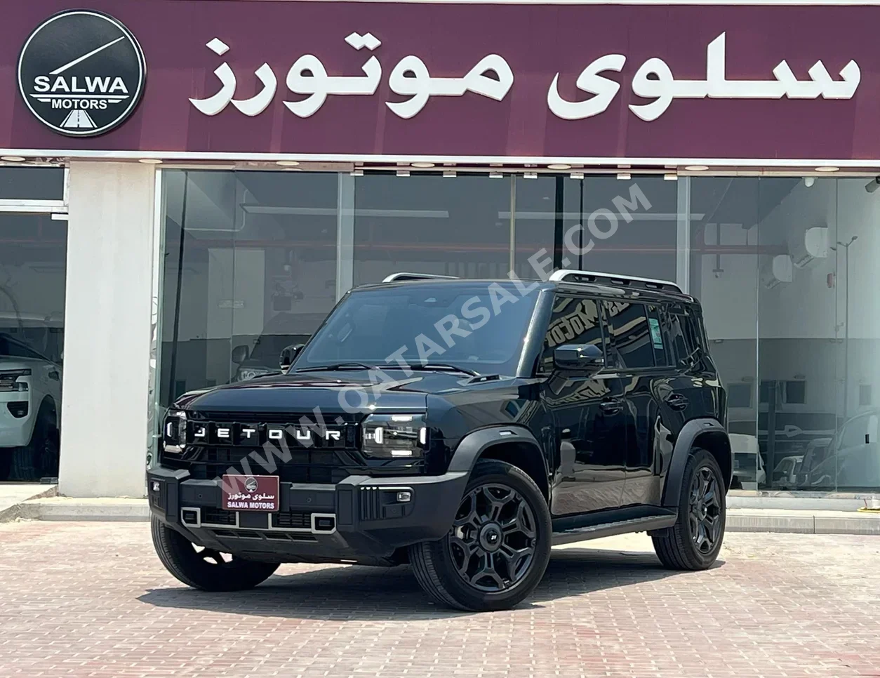 Jetour T2 Luxury 2025 Automatic 35,000 Km 4 Cylinder Four Wheel Drive (4WD) SUV Black With Warranty — image 1