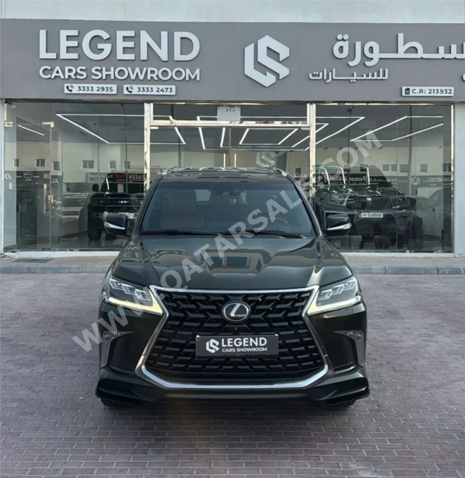 Lexus LX 570 S 2021 Automatic 197,000 Km 8 Cylinder Four Wheel Drive (4WD) SUV Forest Green — image 1