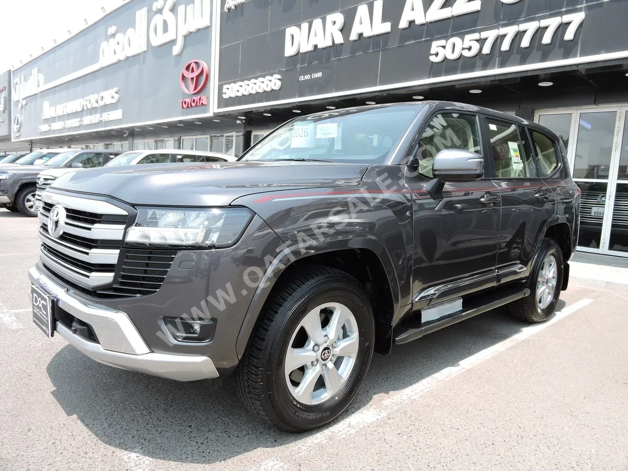 Toyota Land Cruiser GXR Twin Turbo 2026 Automatic 0 Km 6 Cylinder Four Wheel Drive (4WD) SUV Gray With Warranty — image 1