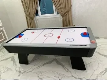 Black and Gray  Hockey Table