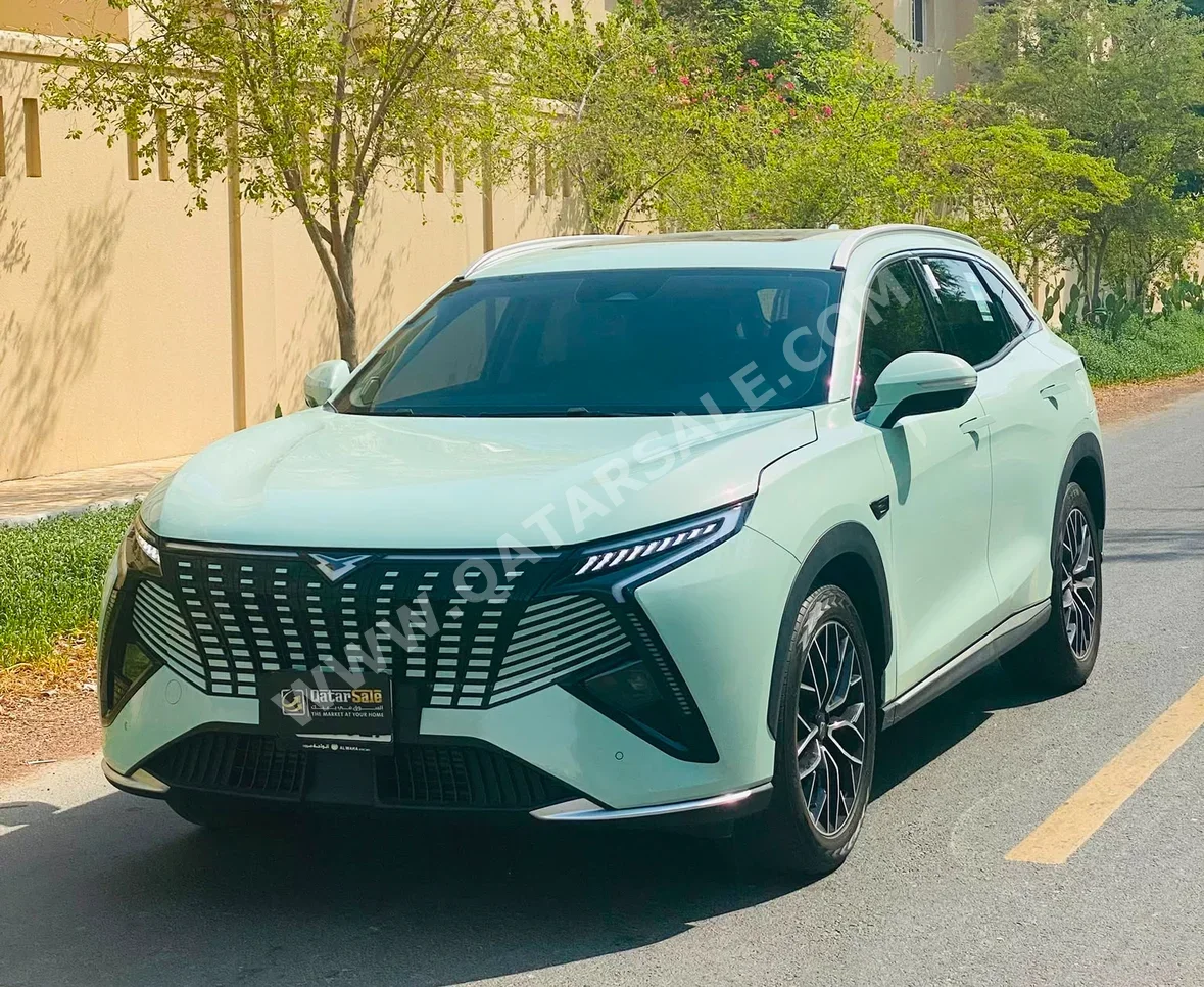Kaiyi X7 2025 Automatic 35,000 Km 4 Cylinder All Wheel Drive (AWD) SUV Light Green With Warranty — image 1