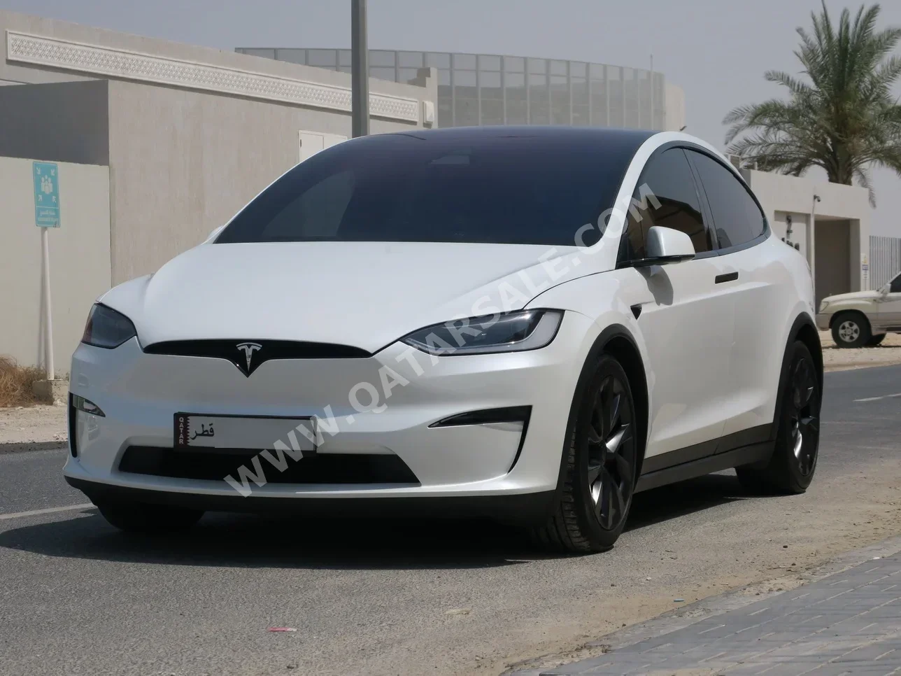 Tesla Model X Plaid 2024 Automatic 42,000 Km 0 Cylinder All Wheel Drive (AWD) SUV White With Warranty — image 1
