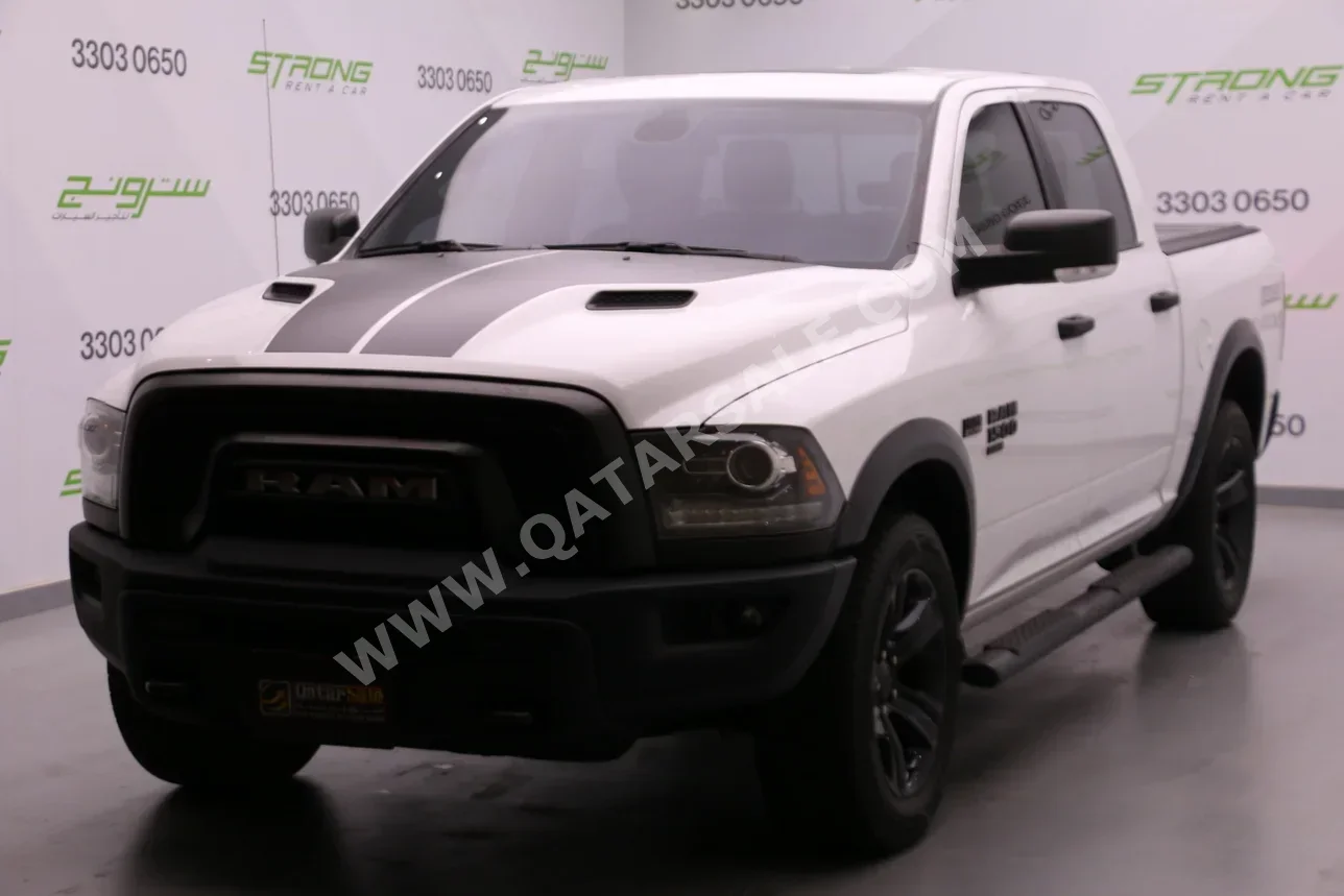 Dodge Ram Warlock 2023 Automatic 48,000 Km 8 Cylinder Four Wheel Drive (4WD) Pick Up White With Warranty — image 1