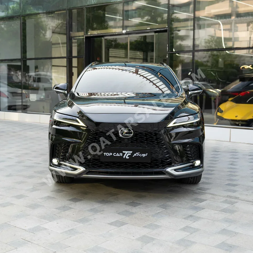 Lexus RX 350 F Sport 2023 Automatic 27,000 Km 4 Cylinder Four Wheel Drive (4WD) SUV Black With Warranty — image 1