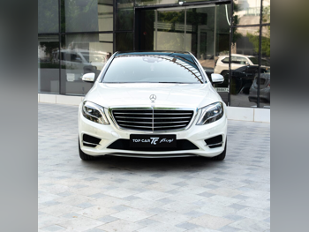Mercedes-Benz S-Class 400 2015 Automatic 137,000 Km 6 Cylinder Rear Wheel Drive (RWD) Sedan White — image 1