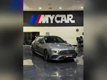 Mercedes-Benz A-Class 35 AMG 2022 Automatic 38,000 Km 4 Cylinder Rear Wheel Drive (RWD) Hatchback Silver — image 1