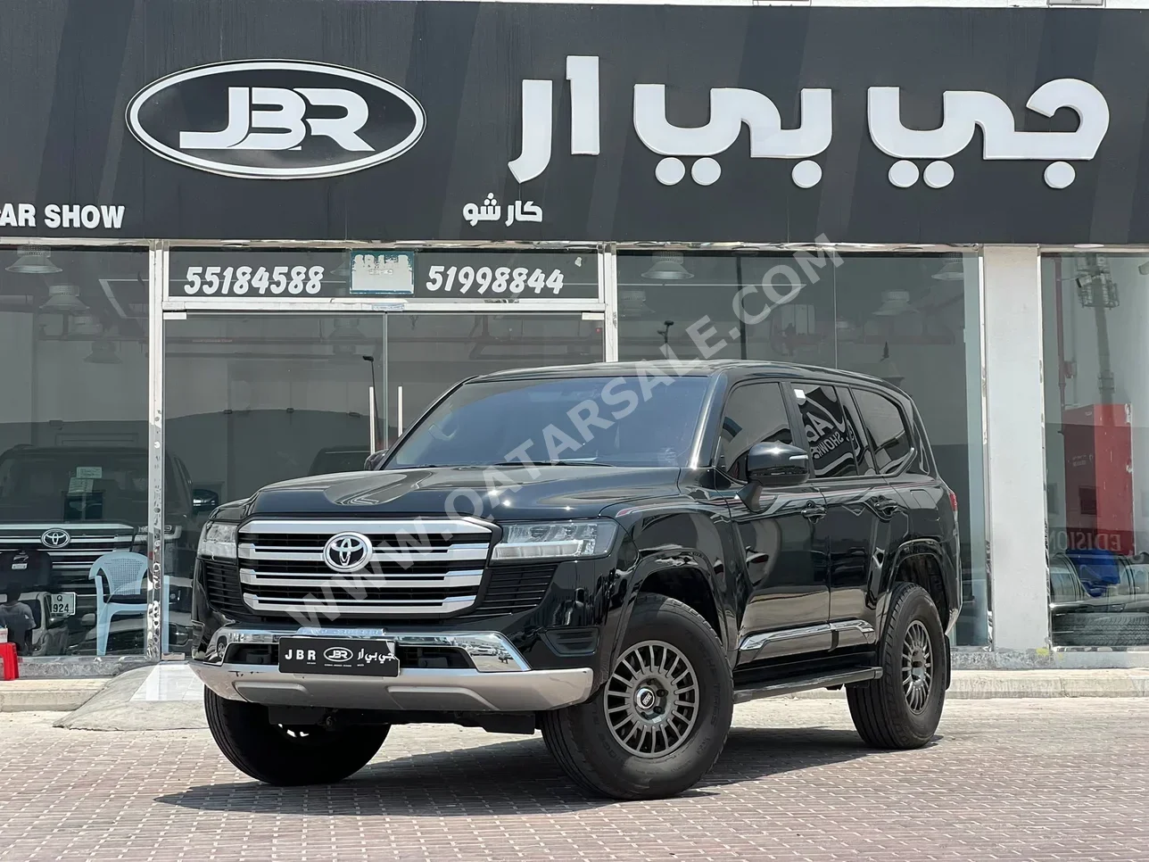 Toyota Land Cruiser GXR 2023 Automatic 100,000 Km 6 Cylinder Four Wheel Drive (4WD) SUV Black — image 1