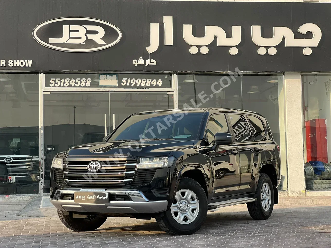 Toyota Land Cruiser GX 2024 Automatic 53,000 Km 6 Cylinder Four Wheel Drive (4WD) SUV Black With Warranty — image 1