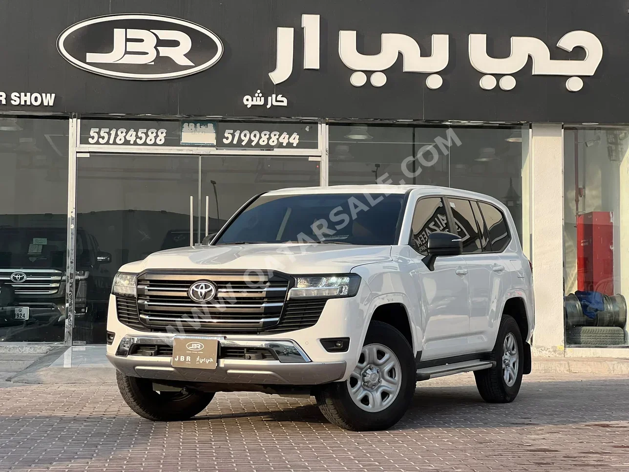 Toyota Land Cruiser GX 2024 Automatic 80,000 Km 6 Cylinder Four Wheel Drive (4WD) SUV White With Warranty — image 1
