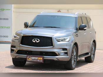 Infiniti QX 80 2021 Automatic 154,000 Km 8 Cylinder Four Wheel Drive (4WD) SUV Gray — image 1