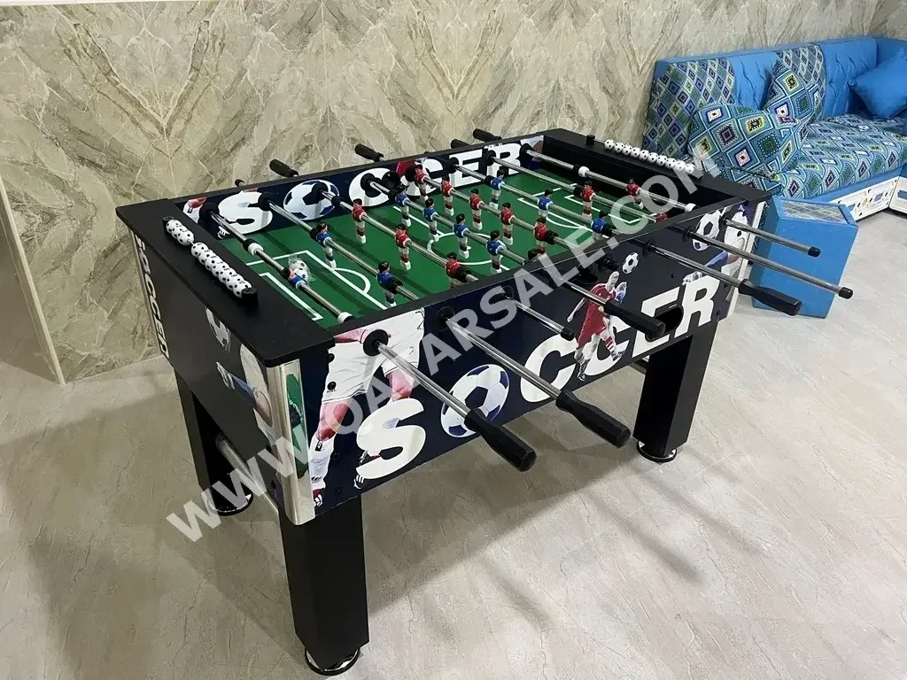 Black and Blue  Foosball Table