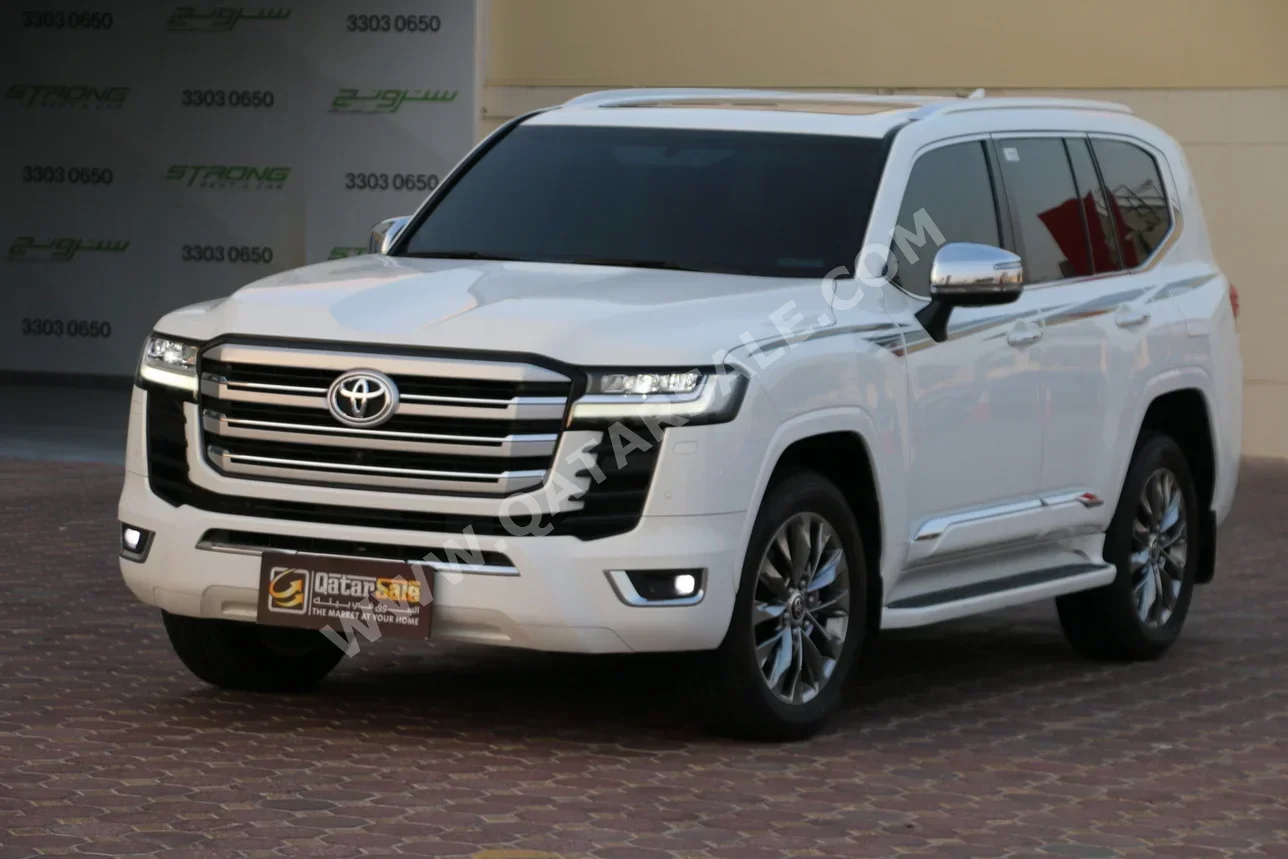 Toyota Land Cruiser VX Twin Turbo 2024 Automatic 29,000 Km 6 Cylinder Four Wheel Drive (4WD) SUV White With Warranty — image 1