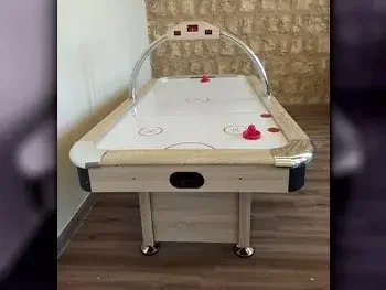 White and Gray  Hockey Table