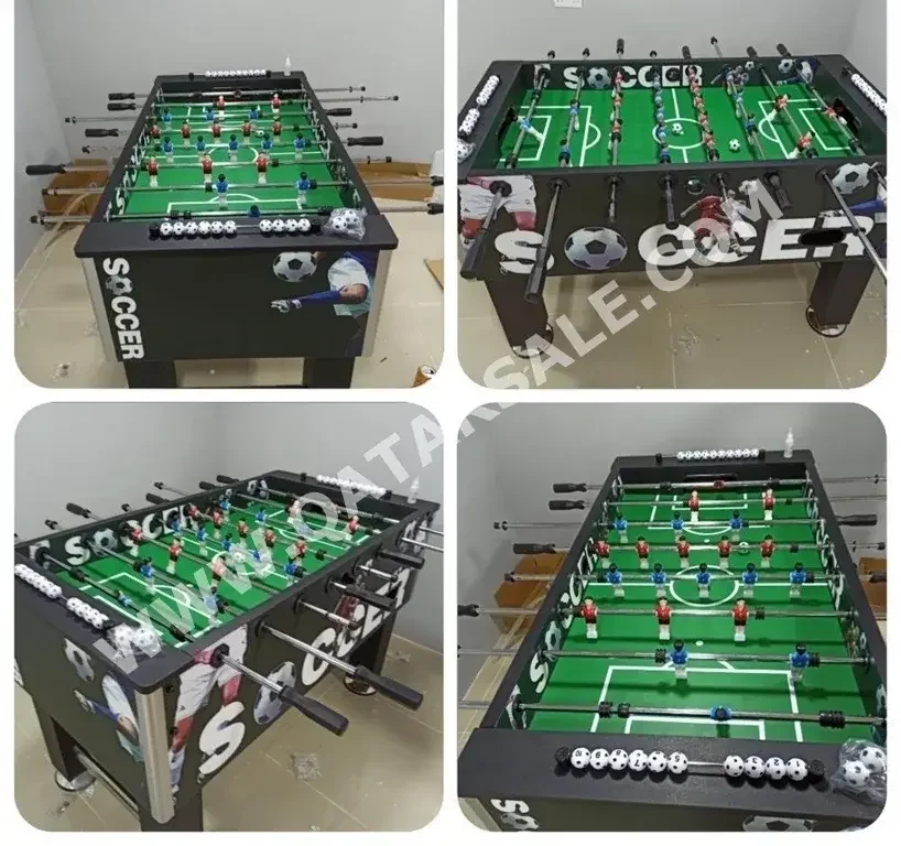 Green and Black  Foosball Table