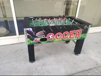 Black and Green  Foosball Table