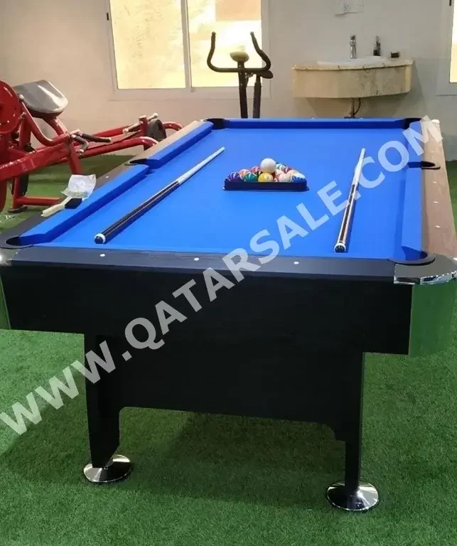 Black  Billiard Table