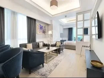 Studio  For Rent  in Doha -  Al Sadd  Fully Furnished