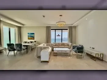 2 Bedrooms  Apartment  For Rent  in Lusail -  Entertainment City  Fully Furnished