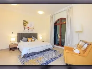 Studio  For Rent  in Doha -  The Pearl  Fully Furnished