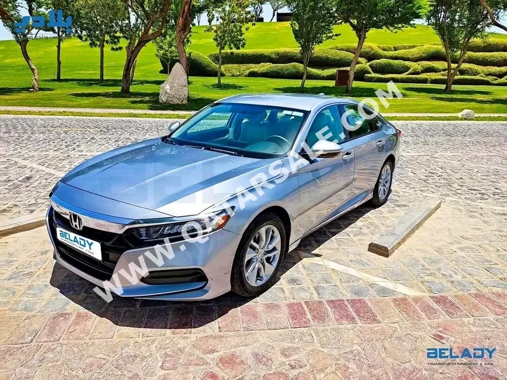 Honda  Accord  4 Cylinder  Sedan  Silver  2020