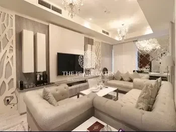 1 Bedrooms  Apartment  For Rent  in Doha -  The Pearl  Fully Furnished