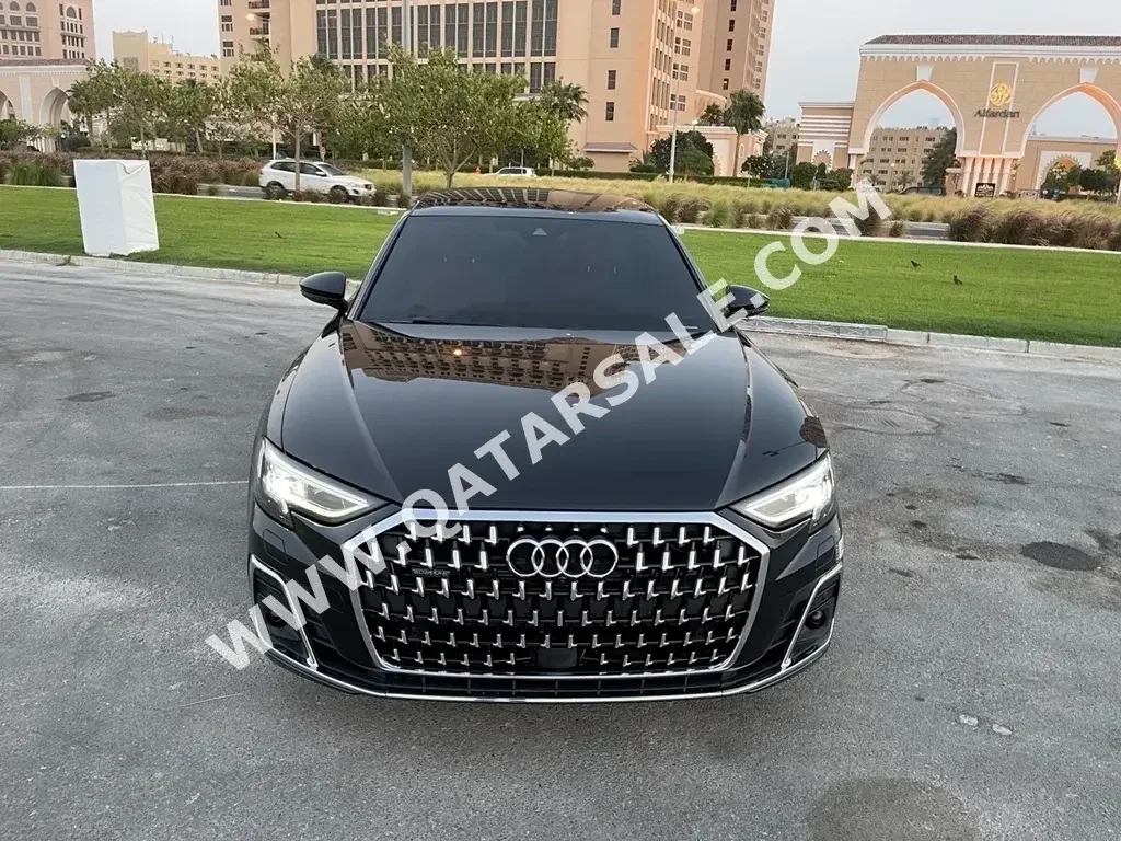 Audi  A8L  Lexury  Black  2023