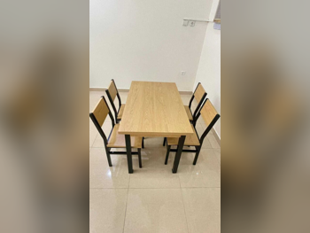Dining Table with Chairs, Lifestyle, Beige, Qatar, 4 Seats