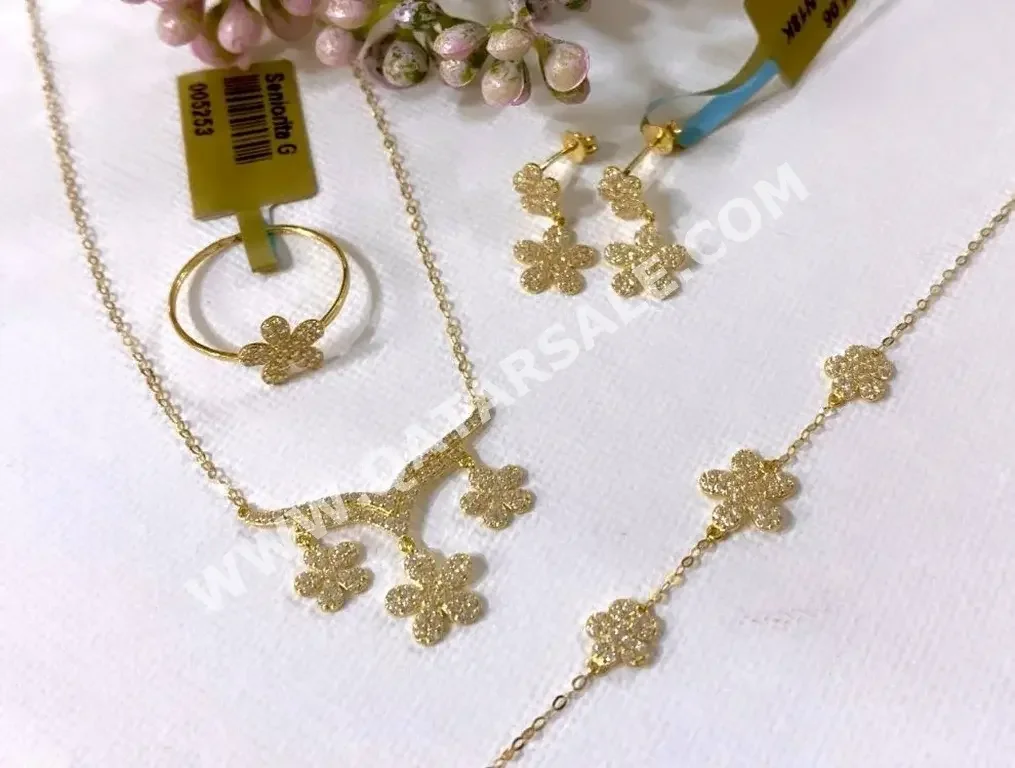 Gold Set  Italy  Woman  By Item ( Designers )  Yellow Gold  18k