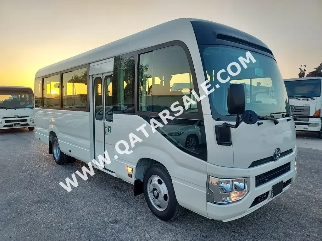 Toyota  Coaster  BUS  White  2022