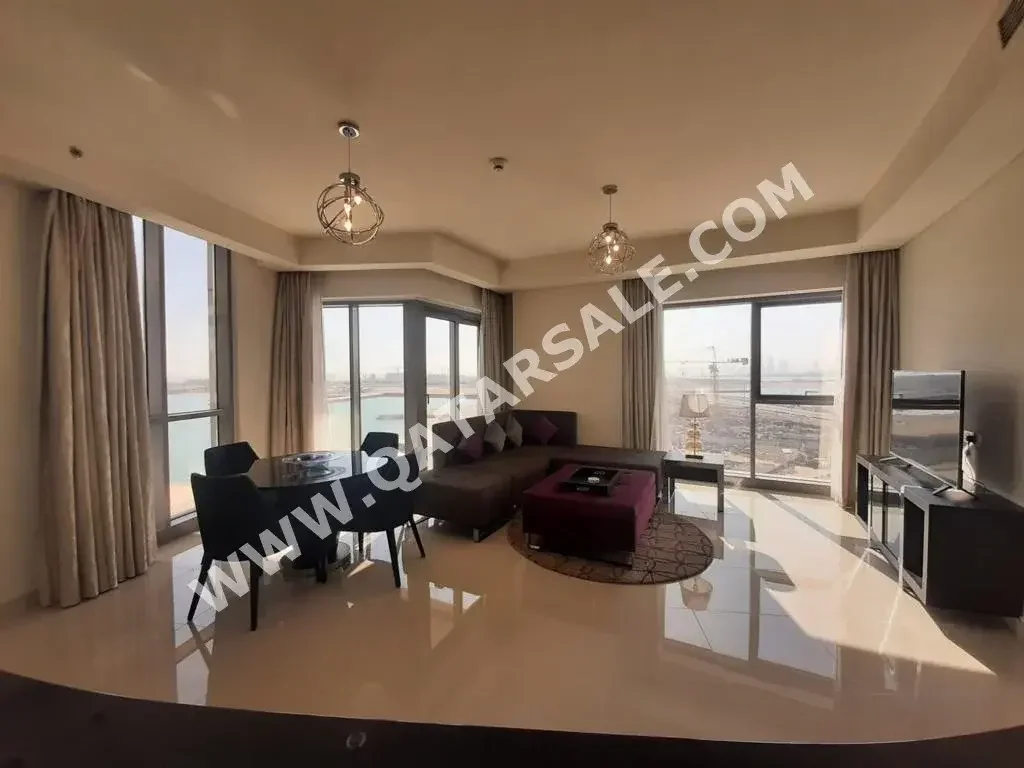 Labour Camp 1 Bedrooms  Apartment  For Rent  in Lusail -  Waterfront Residential  Fully Furnished