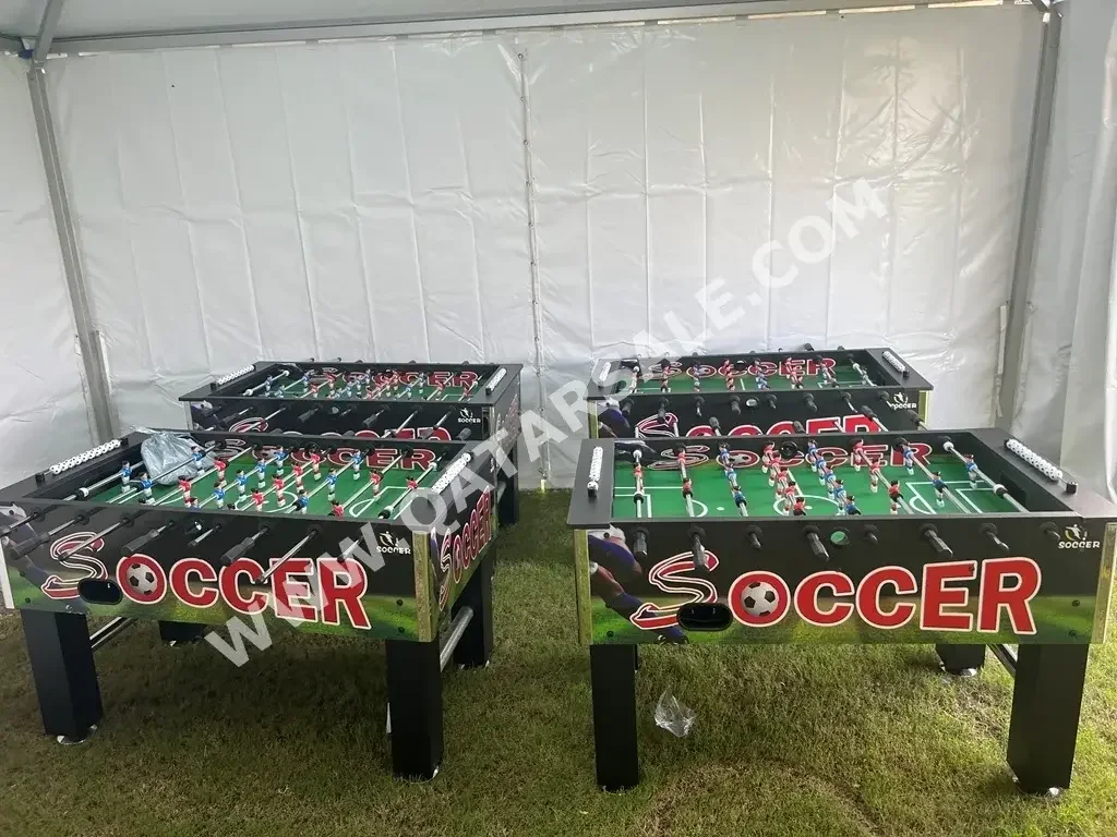 Black and Green  Foosball Table