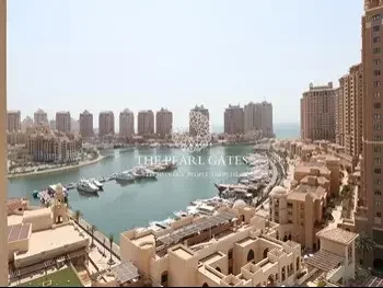 2 Bedrooms  Apartment  For Rent  in Doha -  The Pearl  Fully Furnished