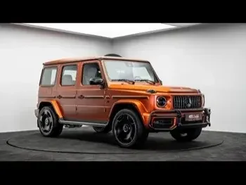 Mercedes-Benz  G-Class  63 AMG  2022  Automatic  4,160 Km  8 Cylinder  Four Wheel Drive (4WD)  SUV  Orange  With Warranty