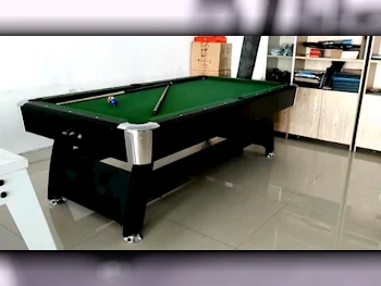 Black and Green  Billiard Table