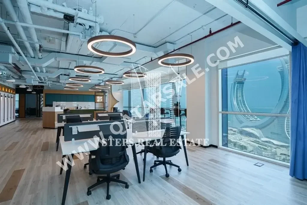 Commercial Offices - Fully Furnished  - Lusail  - Marina District