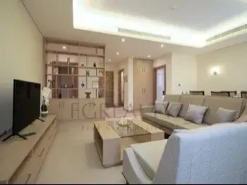 2 Bedrooms  Apartment  For Rent  in Lusail -  Fox Hills  Fully Furnished