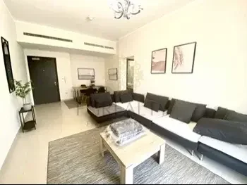 2 Bedrooms  Apartment  For Rent  in Lusail -  Fox Hills  Fully Furnished