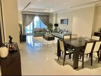 1 Bedrooms  Apartment  For Rent  in Doha -  The Pearl  Fully Furnished