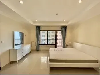 1 Bedrooms  Apartment  For Rent  in Doha -  The Pearl  Fully Furnished