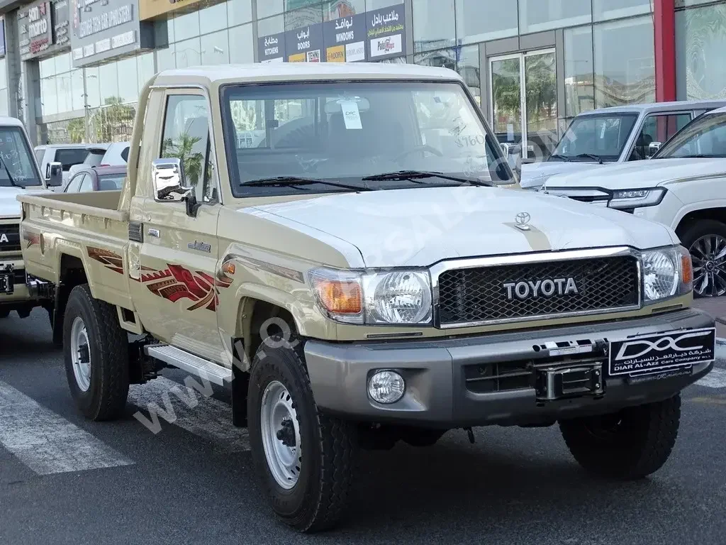 Toyota  Land Cruiser  LX  2023  Manual  0 Km  6 Cylinder  Four Wheel Drive (4WD)  Pick Up  Beige  With Warranty