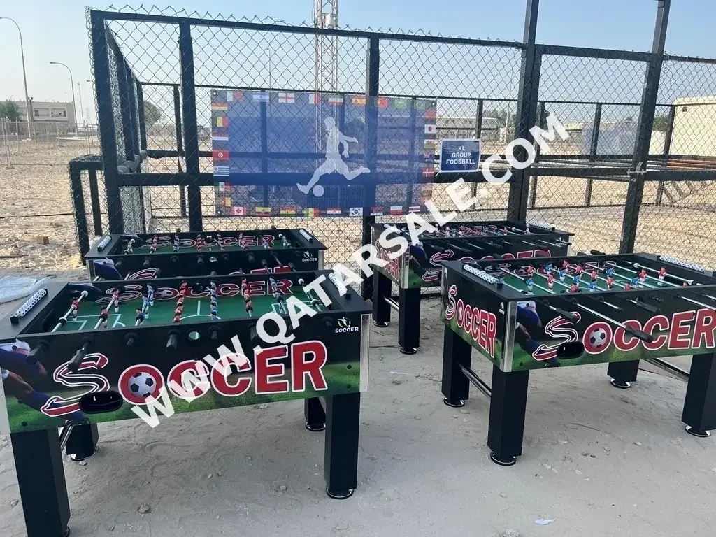 Black and Green  Foosball Table