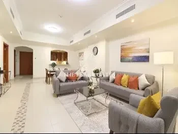 1 Bedrooms  Apartment  For Rent  in Doha -  The Pearl  Fully Furnished