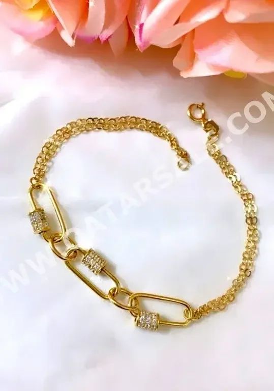 Gold Bracelet  Italy  Woman  By Item ( Designers )  Yellow Gold  18k