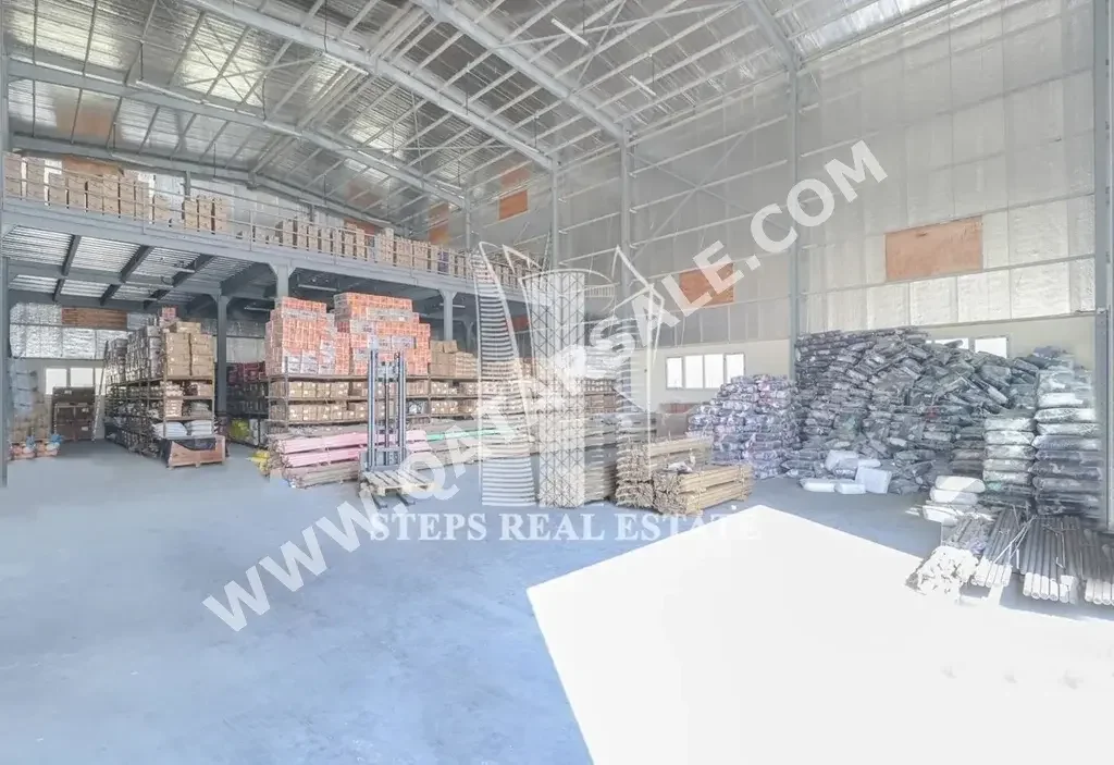 Warehouses & Stores - Al Wakrah  - Barkit Al Awamer  -Area Size: 2095 Square Meter