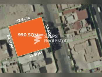 Lands For Sale in Al Rayyan, Ain Khaled, Area Size 990 Square Meter