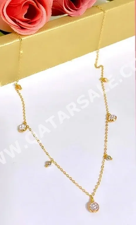 Gold Necklace  Italy  Woman  By Item ( Designers )  Yellow Gold  18k